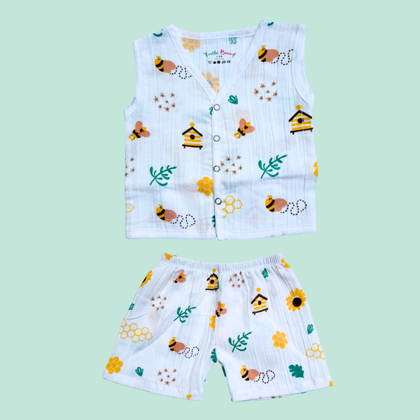"Sweet as Honey Bee Jabla & Shorts Set"